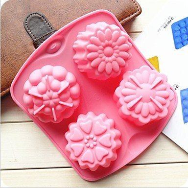 Y&XL&H Fashiom Cake Mold Soap Jelly Pullding Modelling Cooking Cake Tools Cake Decorating Mould(Random Color) N2