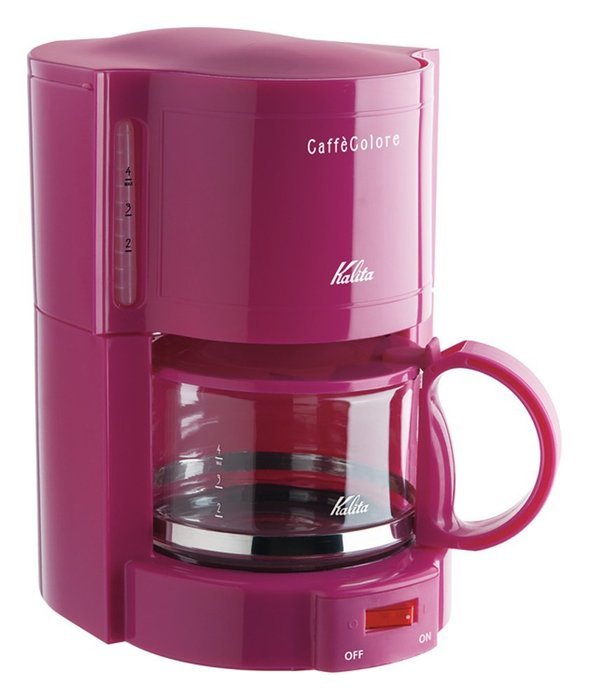 Kalita: coffee maker cafe Corolle [corresponding to four cups for filter paper and 102] V-102 Pink # 41116 N2