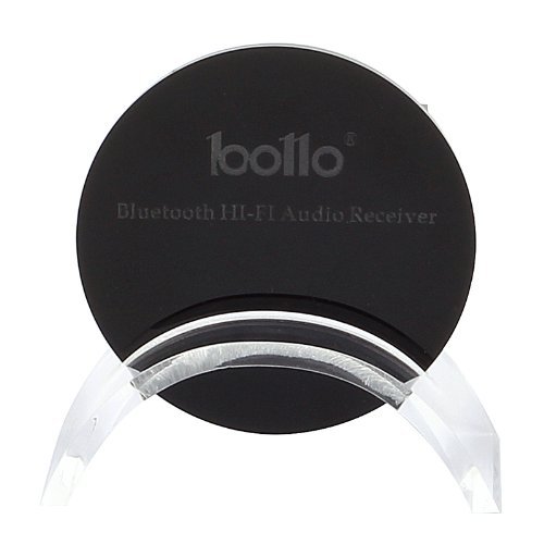 BOLLO BAR-I Bluetooth v2.1 + EDR Audio Receiver Music Player w/ RCA for iPhone iPad, Black