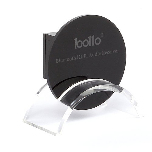 BOLLO BAR-I Bluetooth v2.1 + EDR Audio Receiver Music Player w/ RCA for iPhone iPad, Black N2