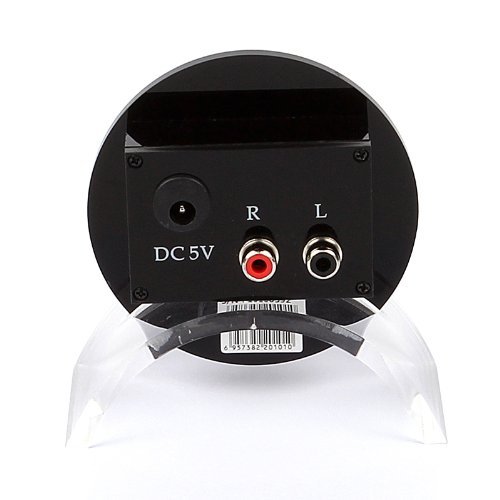 BOLLO BAR-I Bluetooth v2.1 + EDR Audio Receiver Music Player w/ RCA for iPhone iPad, Black N3