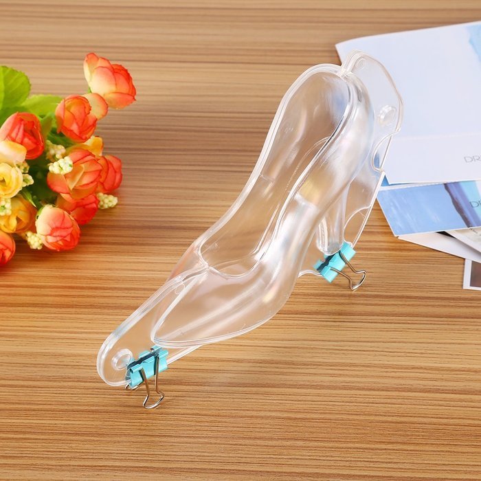 High Heel Shoes Polycarbonate PC Chocolate Candy Mould Bundle 3D Molding Instructions Fondant Cake Mold for DIY... N9