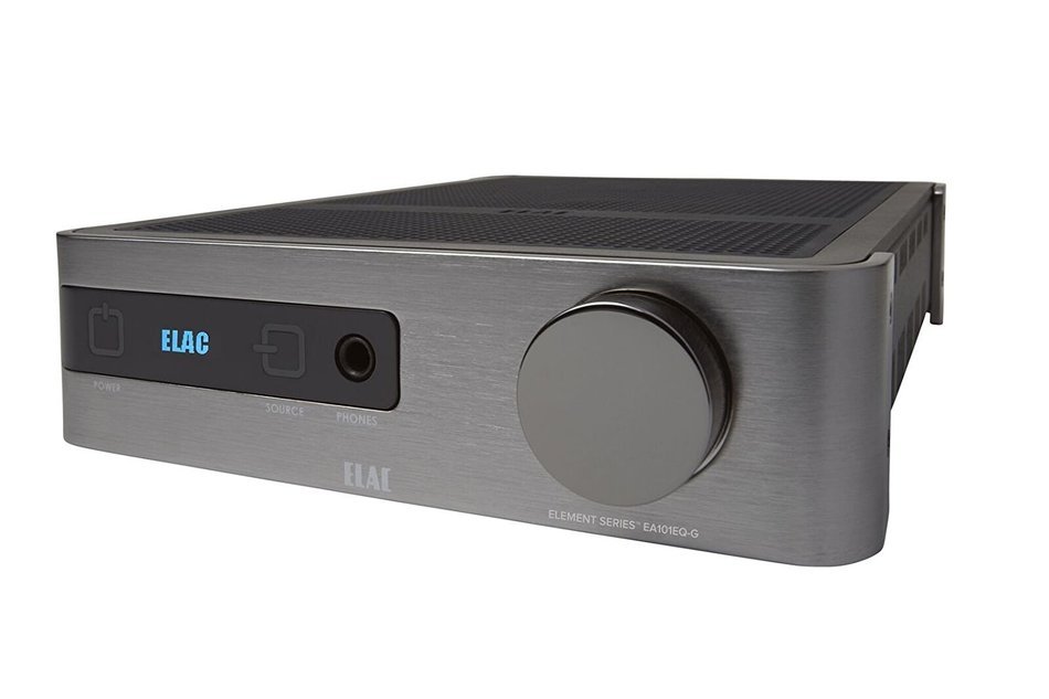 ELAC Element Series Integrated Amplifier, Silver (EA101EQ-G) N3
