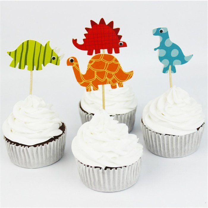 Yunko Set of 24 Farm Animals Cake Cupcake Decorative Cupcake Topper for Kids Birthday Party Themed Party Baby... N15