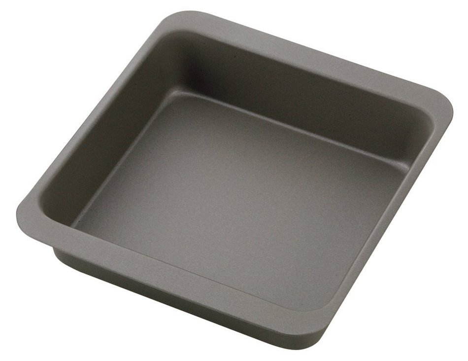 Parukinzoku EE Suites Teflon select processing Square cake baked type 19.5cm - Made in Japan D-4586
