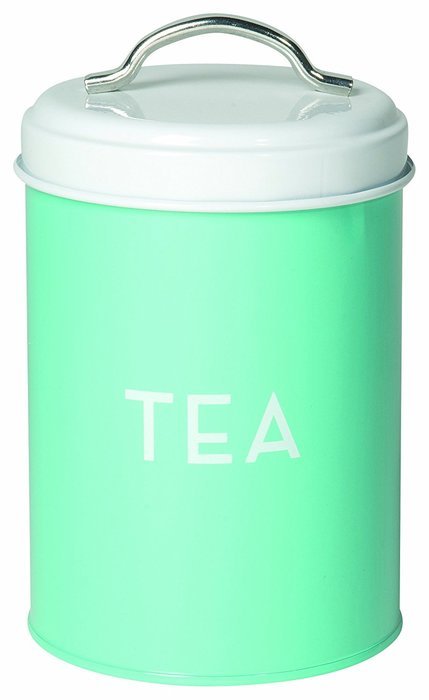Now Designs Coffee Tin, Turquoise N4