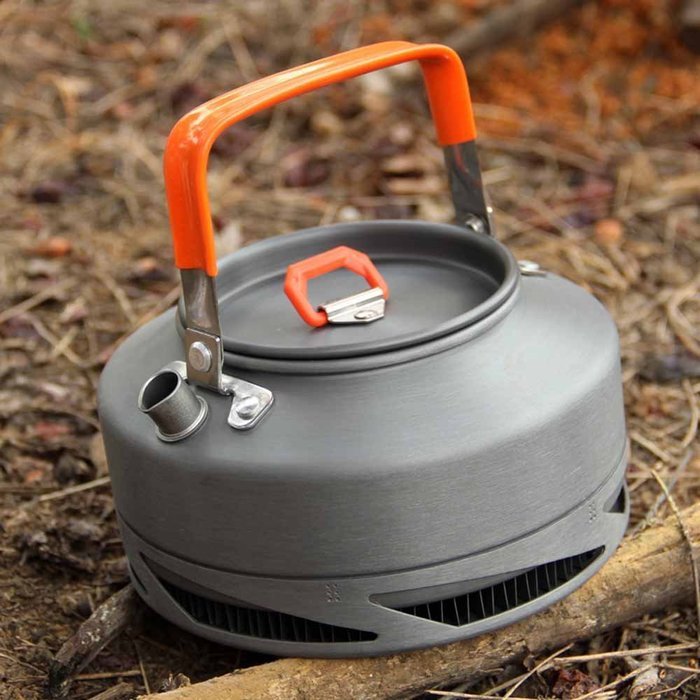 TecGeo(TM) Kettles Fire Maple FMC-XT1 0.8L Camping Kettles Outdoor Picnic Tea Pot Kettle with Tea Filter + Mesh... N3