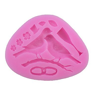 Sher Huangmei Magpie Type Candy Fondant Cake Molds For The Kitchen Baking Molds 11.88.81.3cm N3
