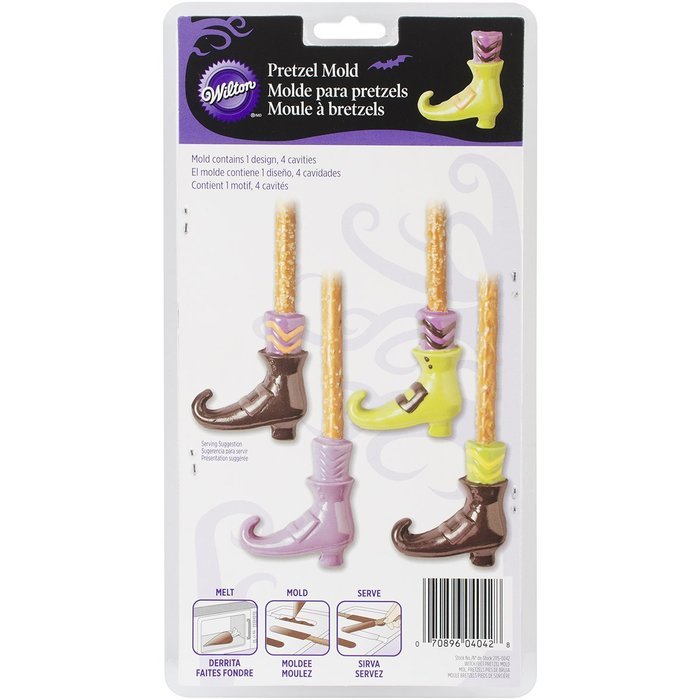 Wilton Witch Foot Pretzel Mold