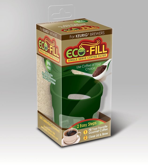 Perfect Pod Eco-Fill Refillable Capsule for K-cup brewers