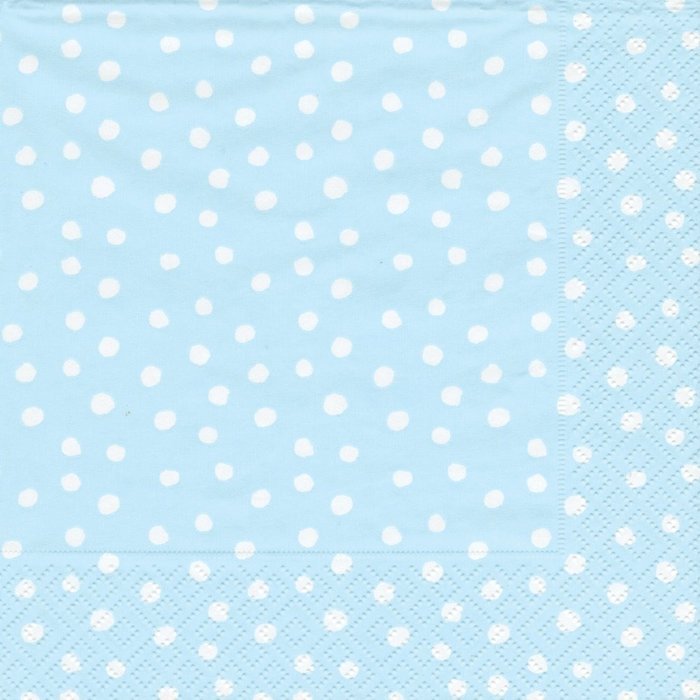 Entertaining with Caspari Dots Guest Towels, Platinum, Pack of 15 N6