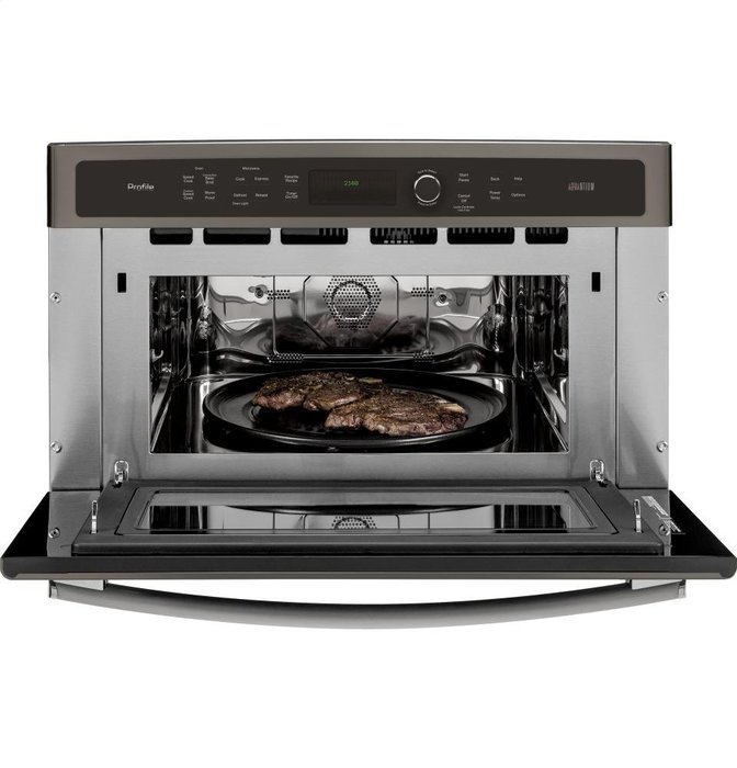 GE Profile 30" Slate Built-In Single Wall Oven N4