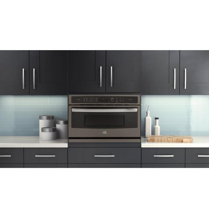 GE Profile 30" Slate Built-In Single Wall Oven N6