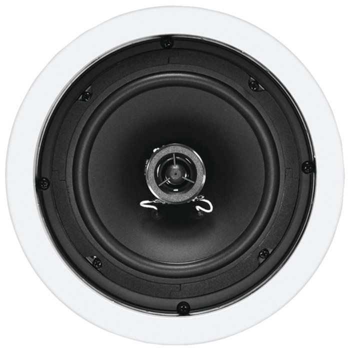 OSD Audio ICE610 6.5-inch Polypropylene Woofer 100-Watt Contractor Series In-Ceiling Speaker Pair N2