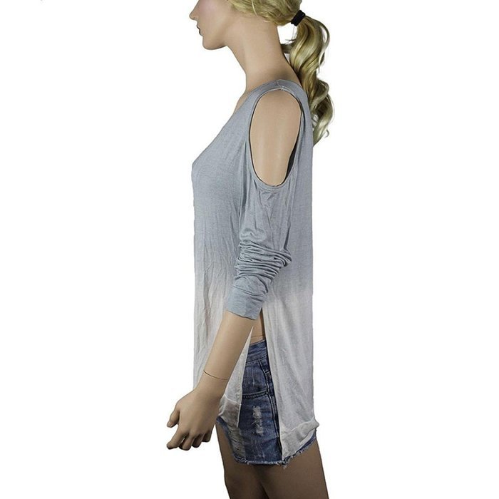 Off Shoulder Blouse,Morecome Women Long Sleeve Off Shoulder Blouse Loose Tops N5