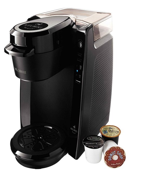 Mr. Coffee Single Serve Coffee Brewer BVMC-KG5-001, 24-Ounce, Black N7