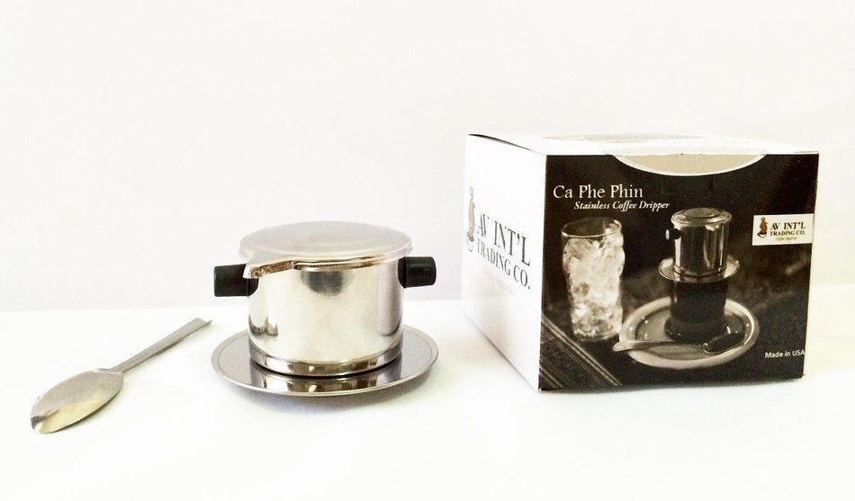 Vietnamese Style Coffee Infuser Phin Filter(Caphe Su Da)-Small Size-Hand Press N3