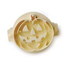 World Cuisine Paderno Pumpkin Dough Bread Stamp, 3 1/8 inch Diameter -- 2 per case