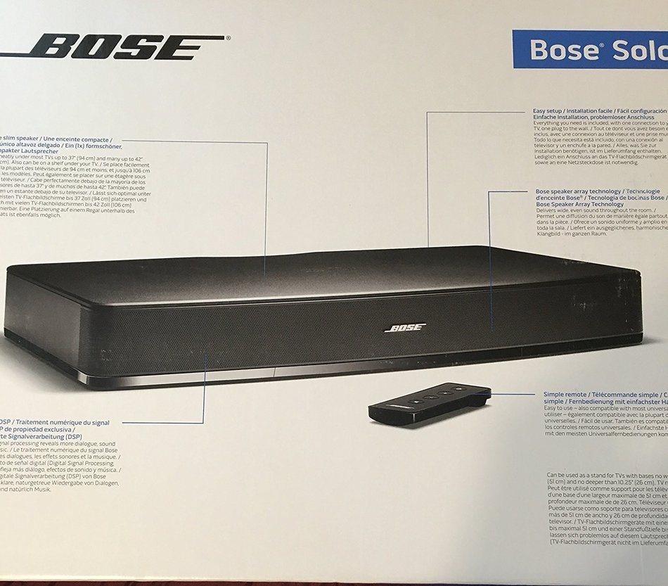 Bose&reg; Solo TV sound system N4