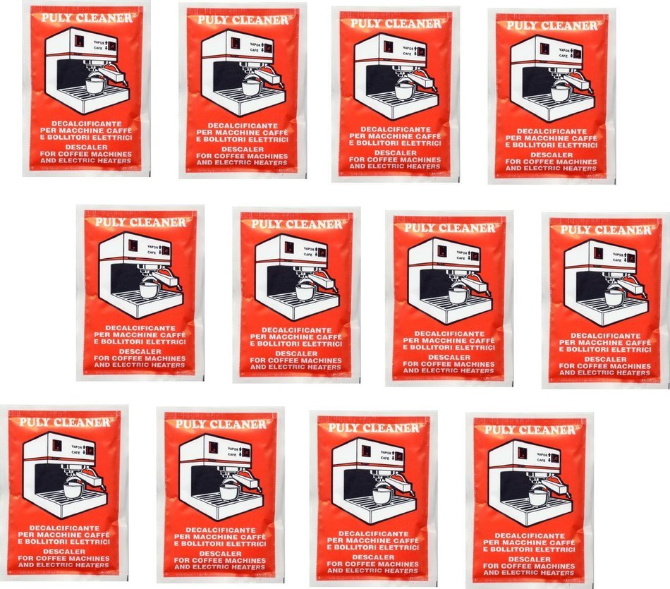 Asachimici: "Puly Cleaner" Descaler for Coffee Machines and Electric Heaters - 30g (1 Ounce) Envelopes (Pack of... N2