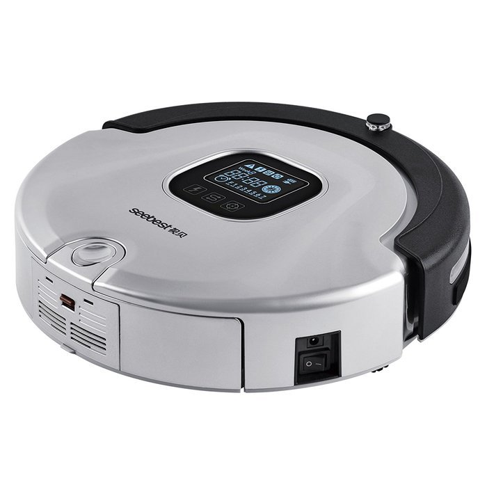Seebest C565 Intelligent Anti Fall Time Schedule Vacuum Cleaner Robotic, Silver N2