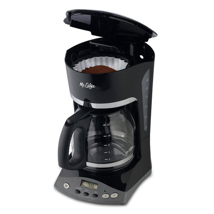 Mr. Coffee SKX23 12-Cup Programmable Coffeemaker, Black N3