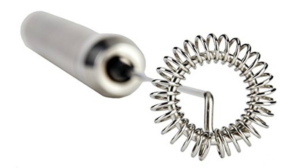 Savvy Coffee Handheld Milk Frother Wand with Stand N7