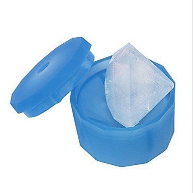 Y&XL&H Silicone 4.5cm 3D Diamond Ice Cube Mold Tray Jelly Candy Mould Tce Moulds N2