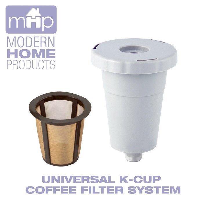 Permanent Universal K-Cup Coffee Filter System Fits All Older Keurig Single-Serve Coffee Machines (Not for 2.0)