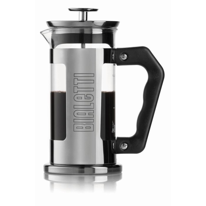 Bialetti 06700 3-Cup French Press Coffee Maker, Premium Stainless Steel ...