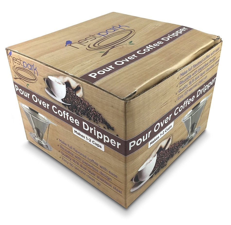 Single Cup Scoop Coffee Maker, Personal Single Serve, Save Money & Make Your Own Coffee, Lifetime Warranty, Premium...