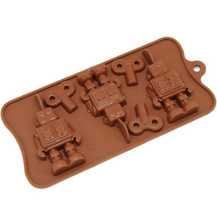 Freshware CB-600RD 8-Cavity Leaf Shape Silicone Mold for Making Soap, Candle, Candy, Chocolate, and More N6