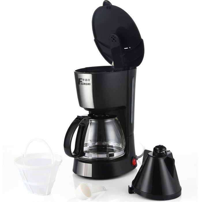Royal- MD-208A American Style Fully Automatic Drip Coffee Machine Anti-dry Thermal Insulation Coffee Pot 0.6L N2