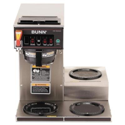 CWTF 3 192 Oz. Commercial Automatic Coffee Brewer with 3 Warmers N2