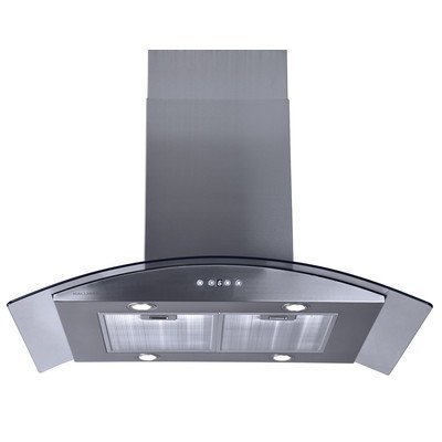 27.25" 860 CFM Convertible Island Range Hood