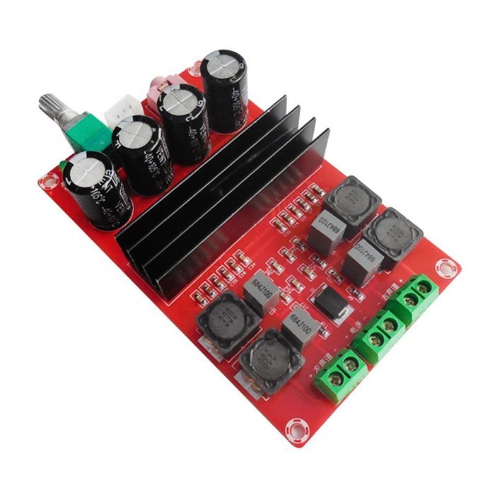 Alloet New 2x100W TPA3116D2 2-Channel Digital Audio Amplifier Board 12/24V for Arduino N7