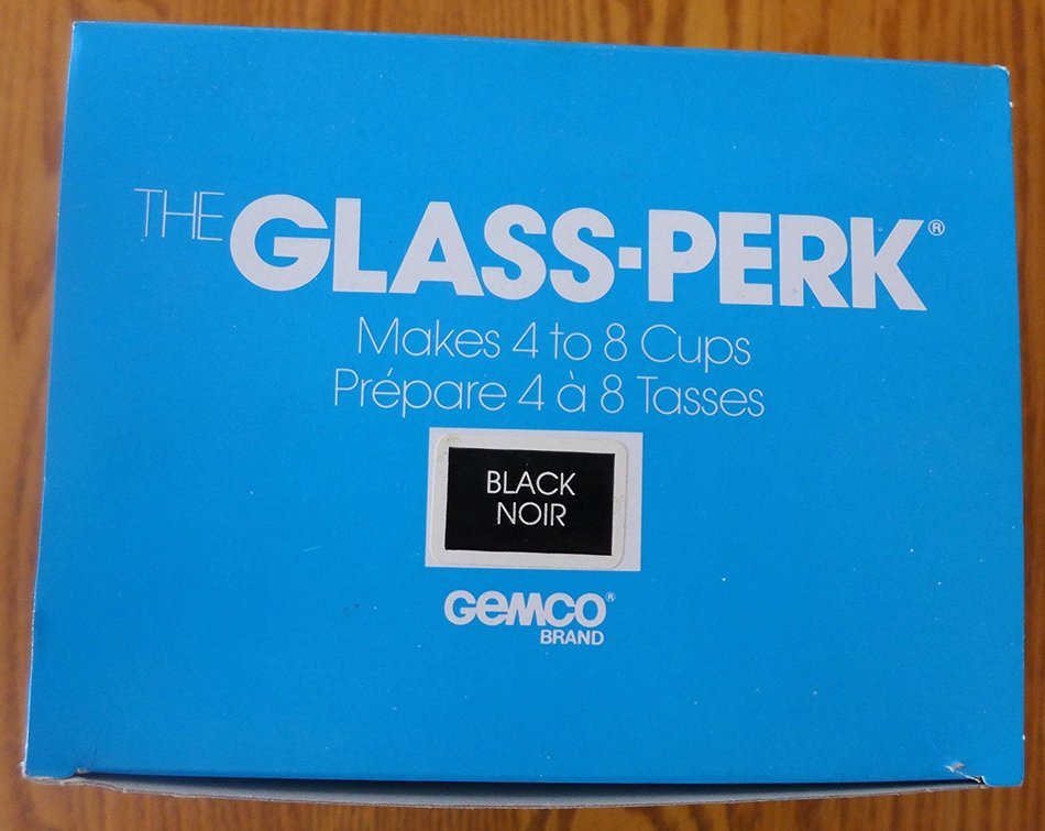 The Glass Perk Makes 4 to 8 cups percolator coffee pot N6
