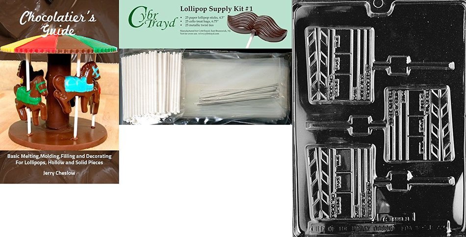 Cybrtrayd J072 Director's Clip Board Jobs Chocolate Candy Mold N3
