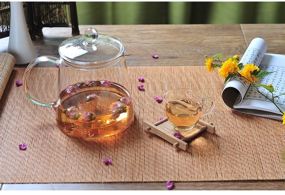 Xiazhi Heat-Resistant Borosilicate Glass Teapots,Premium Handmade Teakettles, Gas Stovetop & Electric Ceramic... N2