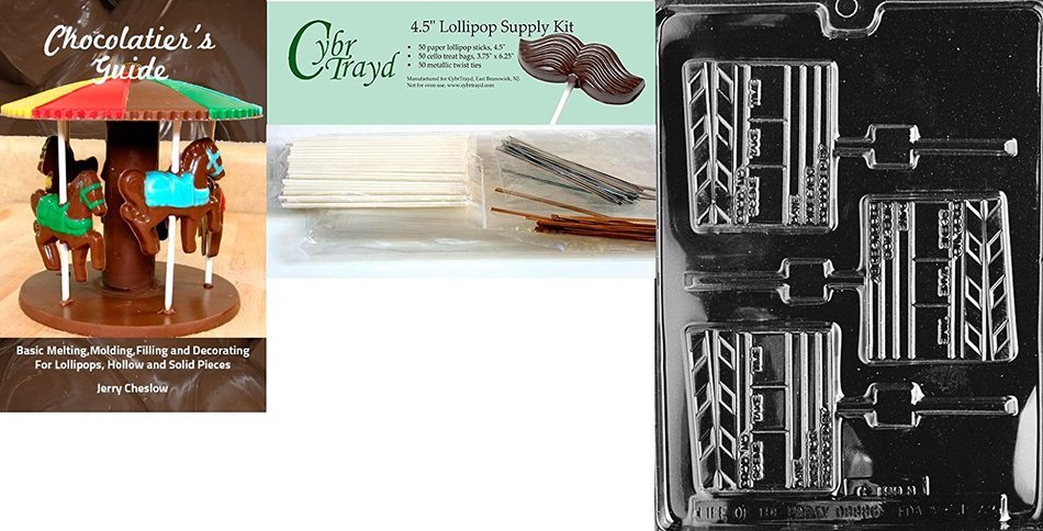 Cybrtrayd J072 Director's Clip Board Jobs Chocolate Candy Mold N4