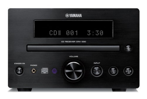 Yamaha CRX-330BL Micro Component Receiver CD Player Unit (Discontinued by Manufacturer)