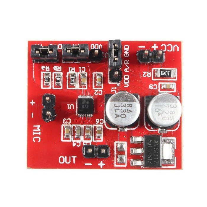 Qianson MAX9814 Electret Microphone Amplifier Module Mic Signal Amp With AGC Function DC 3.6-12V For Arduino N7