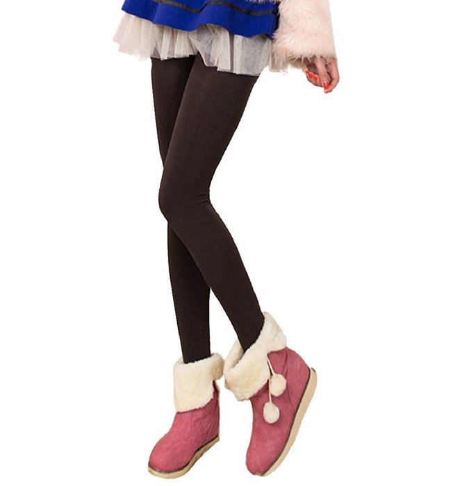PHOTNO Women Primer Autumn And Winter Warming Stovepipe Pants N7