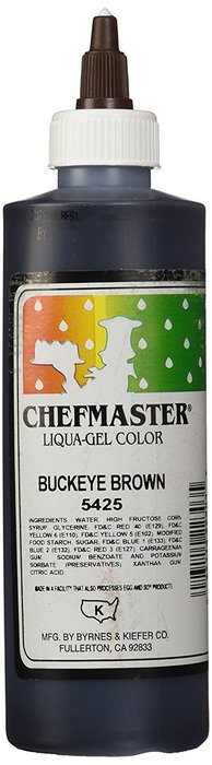 Chefmaster Liqua-Gel Food Color, 10.5-Ounce, Brown