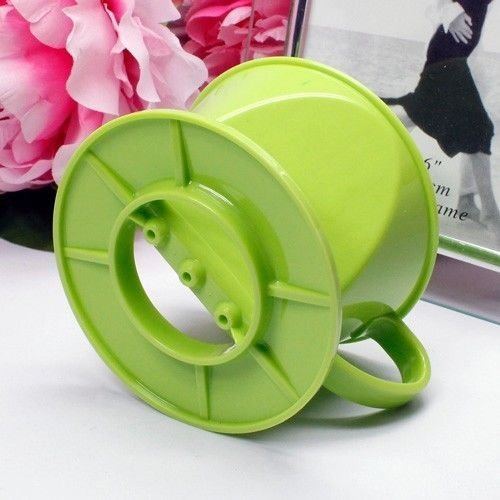 New 1-2 Cup Follicular Coffee dripper Latte Expresso Plastic Filter Espresso maker, Red, Yellow, Green (Green) N9