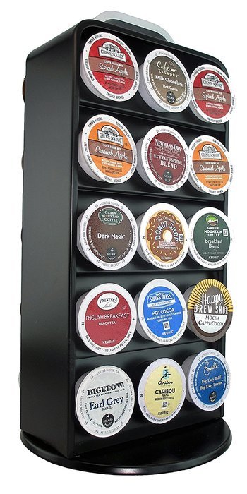 MagJo K-cup Storage Carousel, Solid Steel Construction (30 Cup) N3