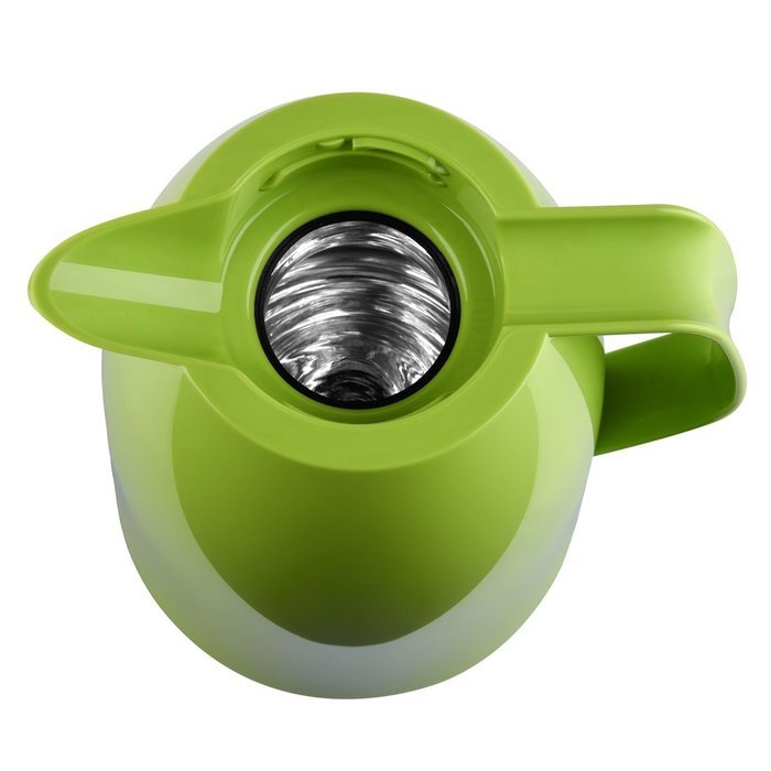 Emsa Mambo High Impact Plastic Thermal Carafe with Glass Liner, 51 oz, Green N5