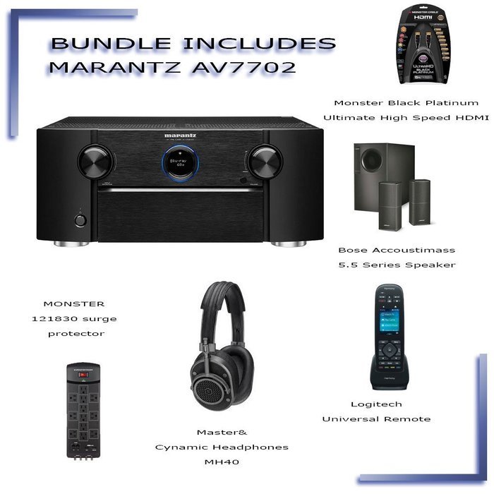 Cyber Monday Special AV7702 MARK II Home theater preamp/processor av7702 with...