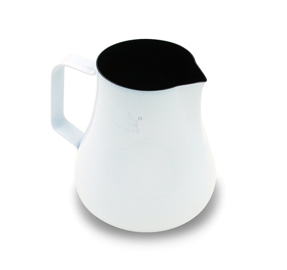Diguo Stainless Steel Steaming Pitcher (20oz/600cc, Red) N2