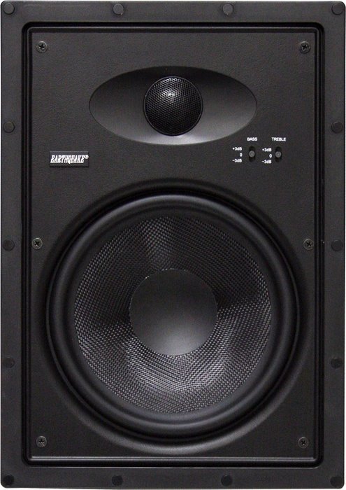 Earthquake Sound EWS800 Edgeless Series In-Wall Speakers (Black, Pair) N2